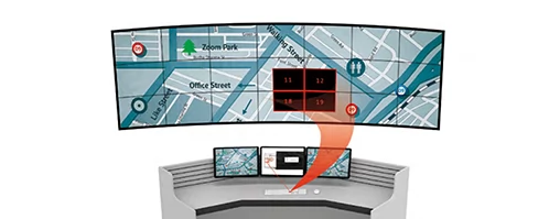 Highlights of Phinx-288 Ports Fiber KVM Matrix
