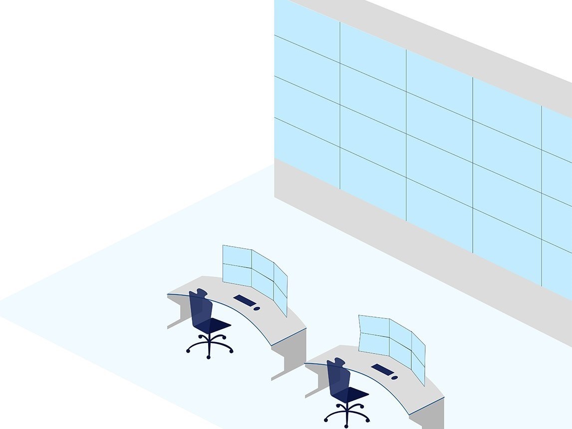 Demo Video about IP Based Video Wall Controller