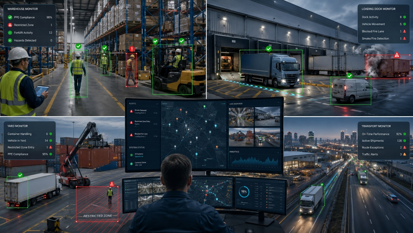 AI Analytics for Logistics: Detecting and Responding to Safety and Operational Risks in Real Time AI Analytics for Logistics: Detecting and Responding to Safety and Operational Risks in Real Time
